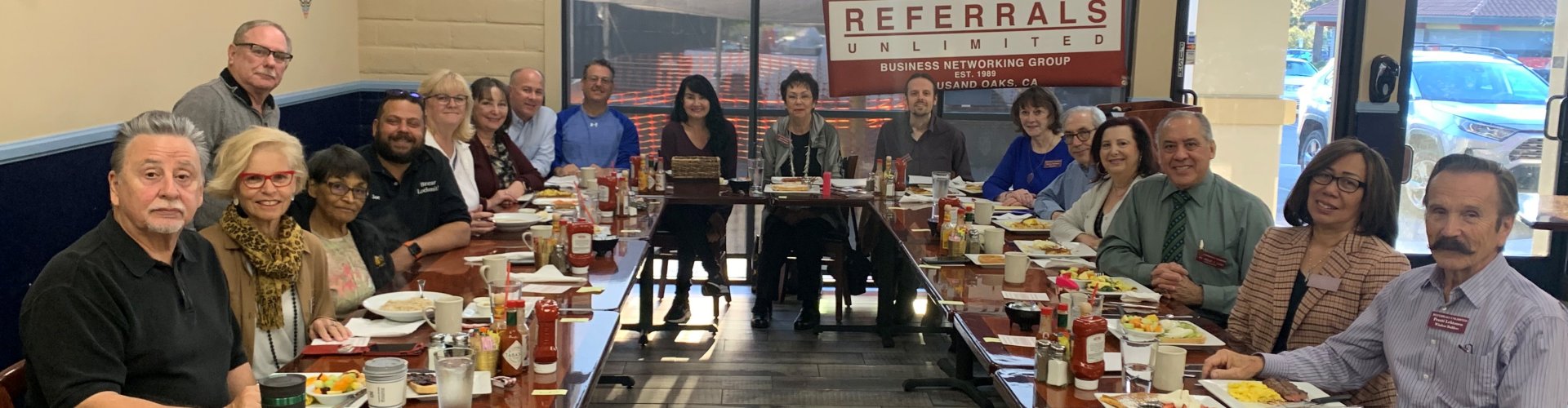 A Referrals Unlimited meeting at The Nook